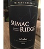 Sumac ridge Private Reserve Merlot 2014